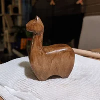 Whittled llama